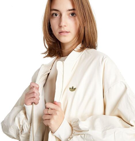 adidas Originals Womens Bomber Jacker, Wonder White in Saudi Arabia
