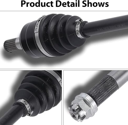 Front Left Drive Shaft CV Axle Compatible with KUBOTA 2008 2009 2010 2011 2012 2013 2014 2015 2016 2017 2018 2019 2020 RTV500 BF K7311-15300 in Saudi Arabia