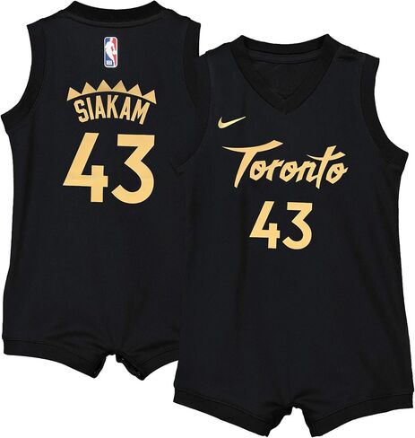 Outerstuff NBA Infants Official Name and Number Home Alternate Road Player Bodysuit Romper Jersey in Saudi Arabia