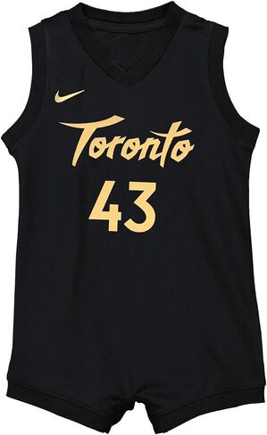 Outerstuff NBA Infants Official Name and Number Home Alternate Road Player Bodysuit Romper Jersey in Saudi Arabia