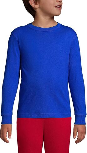 Lands' End School Uniform Boys Long Sleeve Essential T-Shirt in Saudi Arabia