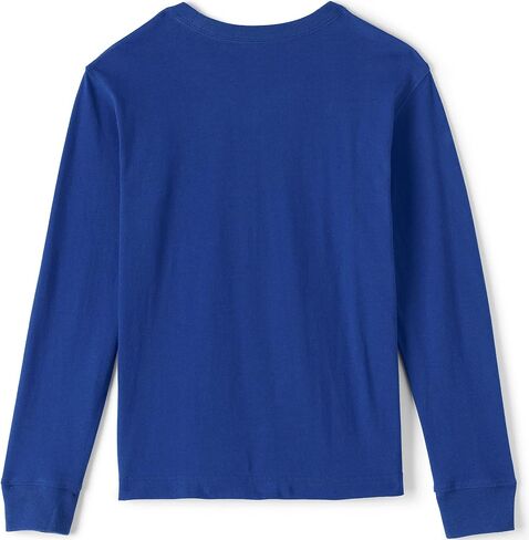 Lands' End School Uniform Boys Long Sleeve Essential T-Shirt in Saudi Arabia