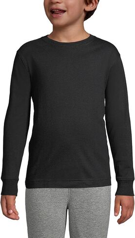 Lands' End School Uniform Boys Long Sleeve Essential T-Shirt in Saudi Arabia