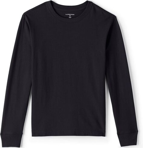 Lands' End School Uniform Boys Long Sleeve Essential T-Shirt in Saudi Arabia