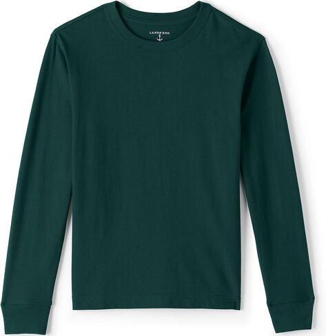 Lands' End School Uniform Boys Long Sleeve Essential T-Shirt in Saudi Arabia
