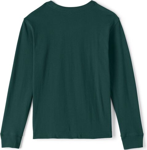 Lands' End School Uniform Boys Long Sleeve Essential T-Shirt in Saudi Arabia