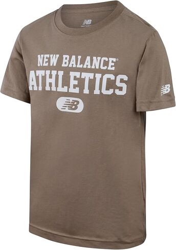 New Balance Boys T-Shirt - Cotton T-Shirt for Boys - Kids Youth Crewneck Short Sleeve Shirt (8-20) in Saudi Arabia
