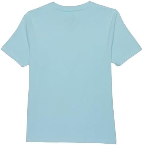 Quiksilver Big Boys Everyday Logo Core Short Sleeve T-Shirt, Sky Blue, Large in Saudi Arabia