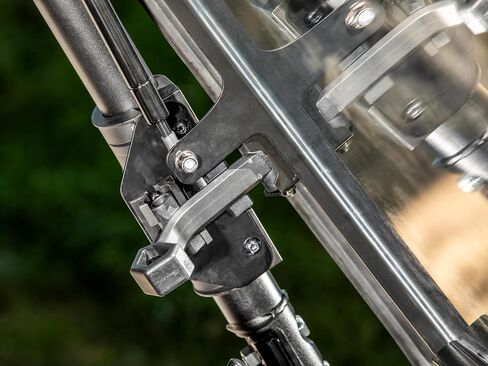 Superatv Scratch Resistant 3-in-1 Flip Flip Windshield متوافق مع Kawasaki Mule Pro DX DXT FX: 2016+ ، Kawasaki Mule Pro Fxt: 2015+ ، مصنوع من 1/4 "أقوى من البولي كربونات 250X من الزجاج ، الولايات المتحدة الأمريكية صنع in Saudi Arabia