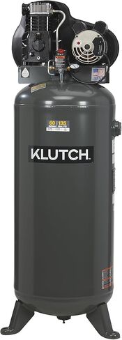 ضاغط الهواء المحمول Klutch ، ضاغط الهواء في ورشة العمل مع مضخة أقل من الزيت ، محرك 2 حصان ، حماية الحمل الزائد الحراري ، مثبتات القدم المطاطية ، ضاغط هواء الجراج 20 جالون in Kuwait