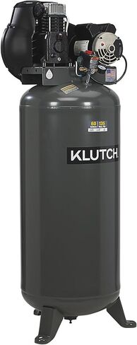ضاغط الهواء المحمول Klutch ، ضاغط الهواء في ورشة العمل مع مضخة أقل من الزيت ، محرك 2 حصان ، حماية الحمل الزائد الحراري ، مثبتات القدم المطاطية ، ضاغط هواء الجراج 20 جالون in Kuwait