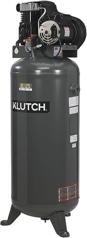 ضاغط الهواء المحمول Klutch ، ضاغط الهواء في ورشة العمل مع مضخة أقل من الزيت ، محرك 2 حصان ، حماية الحمل الزائد الحراري ، مثبتات القدم المطاطية ، ضاغط هواء الجراج 20 جالون in Kuwait