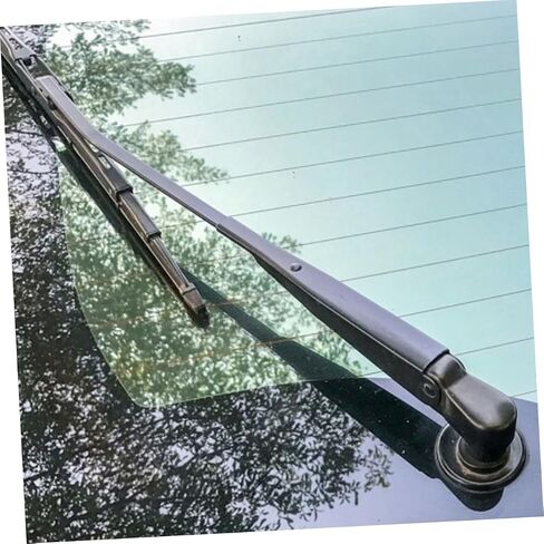 Pretyzoom 10pcs ممسحة ممسحة ممسحة ممسحة الزجاج الأمامي ممسحة السيارة ممسحة الزجاج الأمامي واو أغطية عالمية الاستبدال رياح خلفية مطاط أسود الأسود in Saudi Arabia
