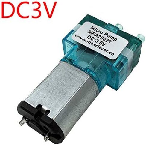 Micro Vacuum Pump DC 3V 6V 60KPA High Negative Pressure Low Flow Air Pump Water pump For Cupping Device Fish Tank 0.5L/min (Green, 6V 2PCS) in Kuwait
