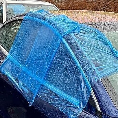 Wrap Crash Wrap-Collision Wrap للسيارات 36 "× 200" (600 قدم مربع) بقايا صفر 60 يومًا من الحماية من الأشعة فوق البنفسجية للمركبات التالفة. in Saudi Arabia