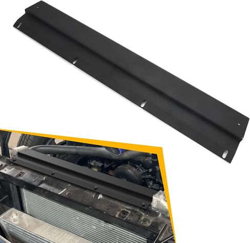 قوس الدعم العلوي من Autovic Clasiator للفئة 1982-1992 3rd Gen Chevrolet Camaro / Firebird Engine 3-Row Radiator Black in Kuwait