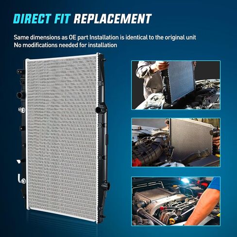 Nilight Radiator for Honda Accord 2008 2009 2010 2011 2012, Crosstour 2012 2013 2014 2015 2.4L L4, Engine Coolant Radiator Assembly Replace# 19010R70A51 in Saudi Arabia
