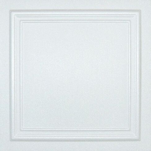 Styrofoam Glue Up Seiling Philes White 20x20 R24W Zeta Pack of 8 in Kuwait