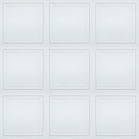 Styrofoam Glue Up Seiling Philes White 20x20 R24W Zeta Pack of 8 in Kuwait