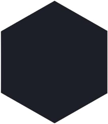 Tenedos Fusion Hexagon Matte 5x6 Inch Glazed Porcelain Tile – White, Box of 20 Pieces for Kitchen Backsplash, Bathroom Shower, Floor, and Accent Wall Decor in Saudi Arabia