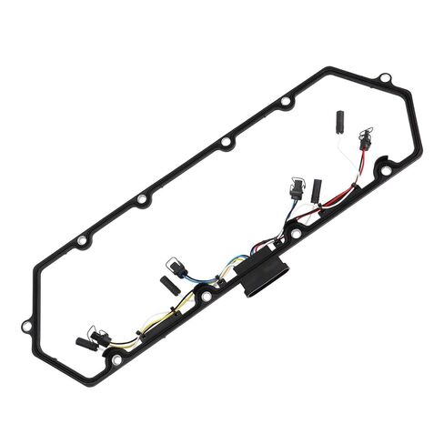 حشية غطاء صمام 7.3L مع تسخير توهج الحاقن متوافق مع 98-03 7.3 ديزل F81Z-6584-AA F81Z-9D930-AB بديل in Kuwait