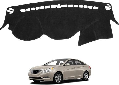 حصيرة تغطية Dash Cover متوافقة مع Hyundai Sonata 2011 2012 2013 2014 Dashboard Cover for Pad Custom Car Dashboard Accessories Ornament in Kuwait