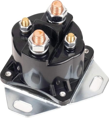 BlueStars SS598T Starter Solenoid Compatible with 110 John Deere Ford F150 F250 F350 12-volt System 4 terminals - Replaces STS1 SS4 SS598 in Saudi Arabia