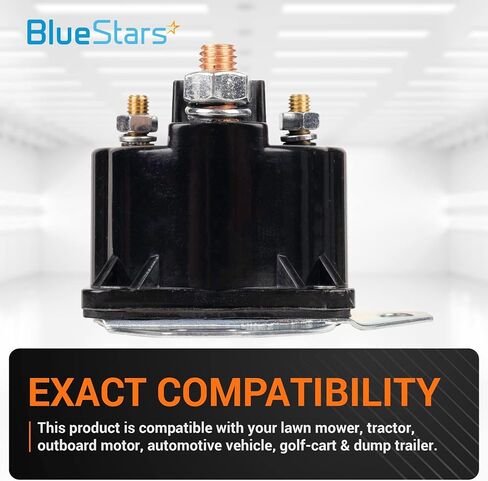 BlueStars SS598T Starter Solenoid Compatible with 110 John Deere Ford F150 F250 F350 12-volt System 4 terminals - Replaces STS1 SS4 SS598 in Saudi Arabia