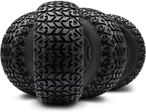Full set of Arisun X-Trail AT06 22x11-10 (4ply) Golf Cart Tires (4) in Saudi Arabia