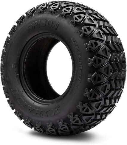 Full set of Arisun X-Trail AT06 22x11-10 (4ply) Golf Cart Tires (4) in Saudi Arabia