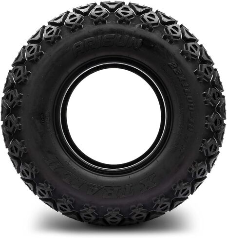 Full set of Arisun X-Trail AT06 22x11-10 (4ply) Golf Cart Tires (4) in Saudi Arabia