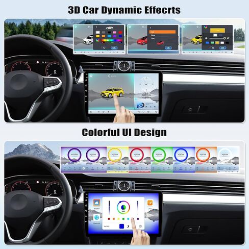 2+64G Android 13 Car Stereo for Honda Civic 2012-2015 with Wireless CarPlay Android Auto, 9" IPS Touchscreen in Dash GPS Radio with Navi WiFi Bluetooth FM RDS HiFi EQ SWC + Backup Camera & MIC in Saudi Arabia