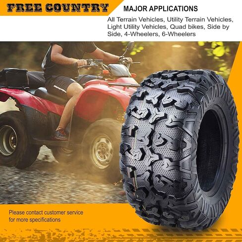 الإطارات المجانية 8PR Premium ATV 25x10-12 و 25x11-12 FIT 12-19 Polaris Ranger XP900/DIESEL in Saudi Arabia