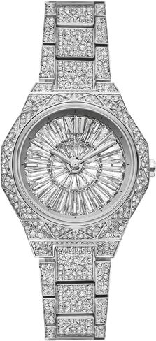Michael Kors Raquel Women's Watch ، الفولاذ المقاوم للصدأ و Pavé Crystal Watch للنساء in Saudi Arabia