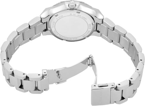 Michael Kors Raquel Women's Watch ، الفولاذ المقاوم للصدأ و Pavé Crystal Watch للنساء in Saudi Arabia