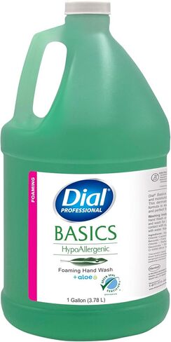 Dial Professional Spring Water Antibacterial Defense Foaming Hand Wash, 1 Gallon Refill Bottle, 128 Fl Oz in Kuwait