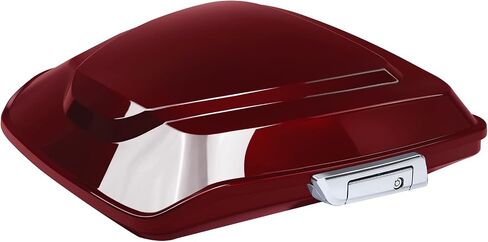 Green-L Red Razor Tour Pack Trunk with Chrome Latch Fit for Harley Touring Road Electra Street Glide 2014-2024 in Saudi Arabia