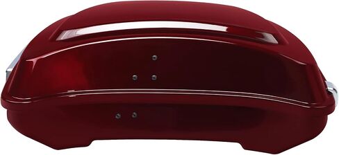 Green-L Red Razor Tour Pack Trunk with Chrome Latch Fit for Harley Touring Road Electra Street Glide 2014-2024 in Saudi Arabia