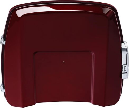 Green-L Red Razor Tour Pack Trunk with Chrome Latch Fit for Harley Touring Road Electra Street Glide 2014-2024 in Saudi Arabia