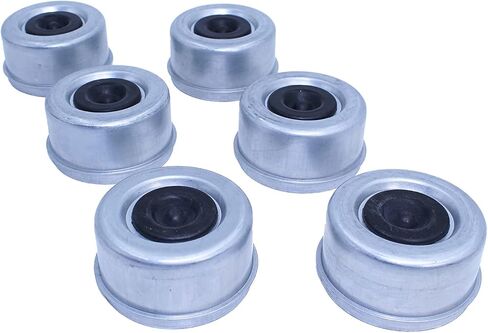 8 Lug Dust Cap Kit - 4 وحدات - لمحاور المقطورة in Kuwait