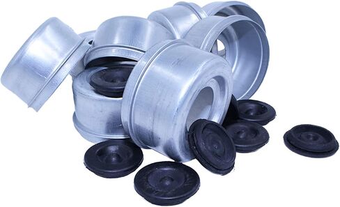8 Lug Dust Cap Kit - 4 وحدات - لمحاور المقطورة in Kuwait