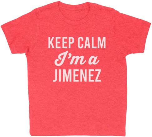 Keep Calm I'm a Jimenez Kids T-Shirt Youth in Kuwait