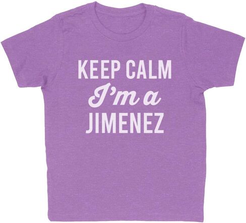 Keep Calm I'm a Jimenez Kids T-Shirt Youth in Kuwait