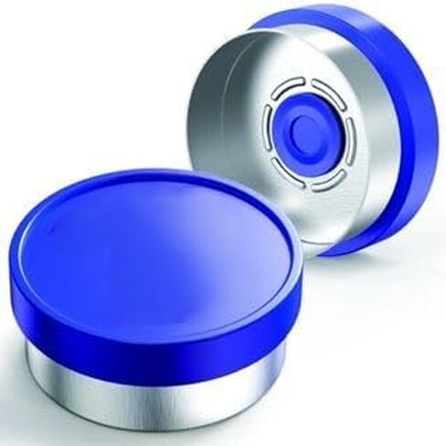 100pcs 13mm Aluminum Caps (Purple) in Saudi Arabia