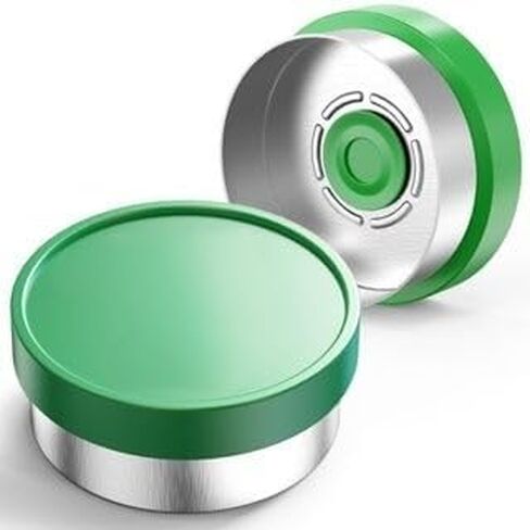 100pcs 13mm Aluminum Caps (Purple) in Saudi Arabia