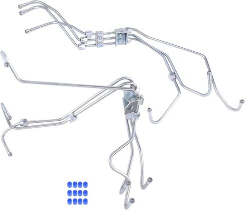 طقم حاقن الوقود مجموعة متوافقة مع Cummins 5.9L 6B/6BT 12V محركات 1989-1998 BOSCH VE أو LUCAS ROTARY PUMP 5.9L خطوط وقود الديزل يحل محل# 3960783 3960784 908149 908150 in Kuwait