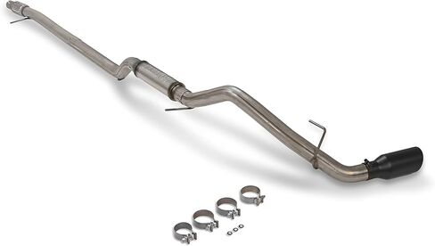 Flowmaster 717909 FlowFX Cat-Back Exhaust Kit 3 Inch 409 Stainless Steel 4.5 Inch Black Ceramic Tip Compatible with 2019-2023 Ford Ranger 2.3L Ecoboost Crew Extended Cab 2/4 WD 126.8 Inch Wheelbase in Saudi Arabia