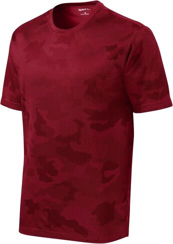 Sport-Tek Youth Camo Gold Fitted Tee M in Saudi Arabia