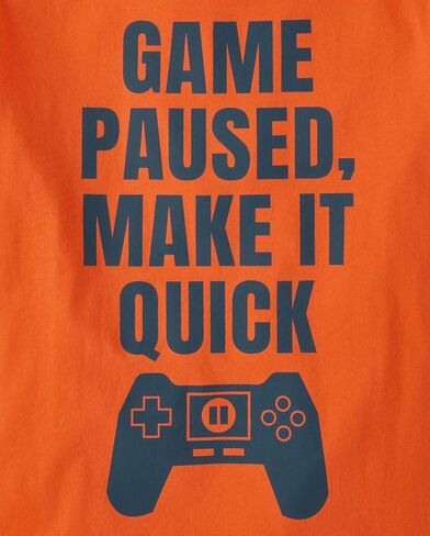 The Children's Place ، Boys ، Gamer Short Sleeve Graphic Therts ، Multipacks ، All Speed/Game Controller/Eated 3 Packs ، Large in Saudi Arabia