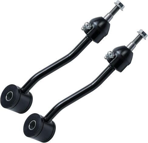 Detroit Axle - Brable Sway Bars لـ 97-06 Jeep TJ Wrangler ، 2 Links Bar Bar Links Links 1997 1998 1999 2000 2001 2002 2003 2004 2005 2006 استبدال in Saudi Arabia